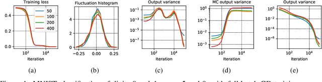 Figure 1 for Limiting fluctuation and trajectorial stability of multilayer neural networks with mean field training