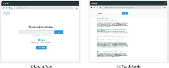 Figure 3 for Untrue.News: A New Search Engine For Fake Stories