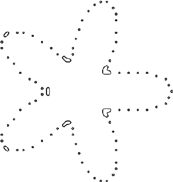 Figure 3 for An efficient iterative method for reconstructing surface from point clouds