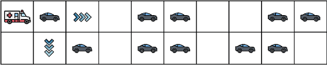 Figure 1 for V2I Connectivity-Based Dynamic Queue-Jumper Lane for Emergency Vehicles: An Approximate Dynamic Programming Approach