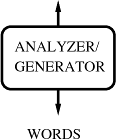 Figure 1 for Finite-State Non-Concatenative Morphotactics