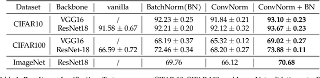 Figure 2 for Convolutional Normalization: Improving Deep Convolutional Network Robustness and Training