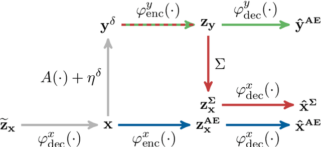 Figure 2 for Learned SVD: solving inverse problems via hybrid autoencoding