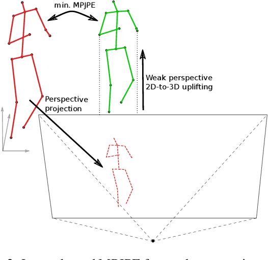 Figure 3 for Error Bounds of Projection Models in Weakly Supervised 3D Human Pose Estimation