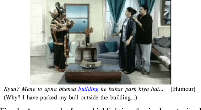 Figure 1 for Multi-modal Sarcasm Detection and Humor Classification in Code-mixed Conversations