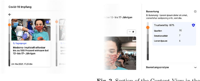 Figure 1 for User Experience Design for Automatic Credibility Assessment of News Content About COVID-19