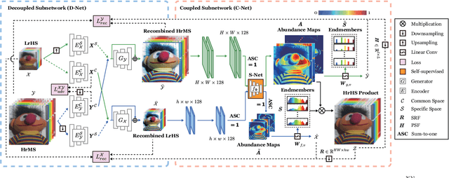 Figure 2 for Decoupled-and-Coupled Networks: Self-Supervised Hyperspectral Image Super-Resolution with Subpixel Fusion