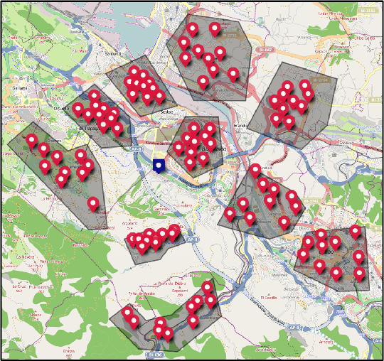 Figure 3 for A Discrete Firefly Algorithm to Solve a Rich Vehicle Routing Problem Modelling a Newspaper Distribution System with Recycling Policy