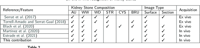 Figure 3 for On the in vivo recognition of kidney stones using machine learning