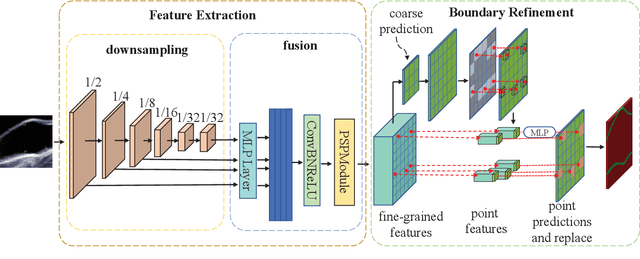 Figure 1 for Extraction of Vascular Wall in Carotid Ultrasound via a Novel Boundary-Delineation Network