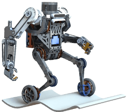 Figure 1 for Hybrid LMC: Hybrid Learning and Model-based Control for Wheeled Humanoid Robot via Ensemble Deep Reinforcement Learning