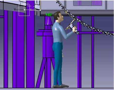 Figure 3 for A new muscle fatigue and recovery model and its ergonomics application in human simulation