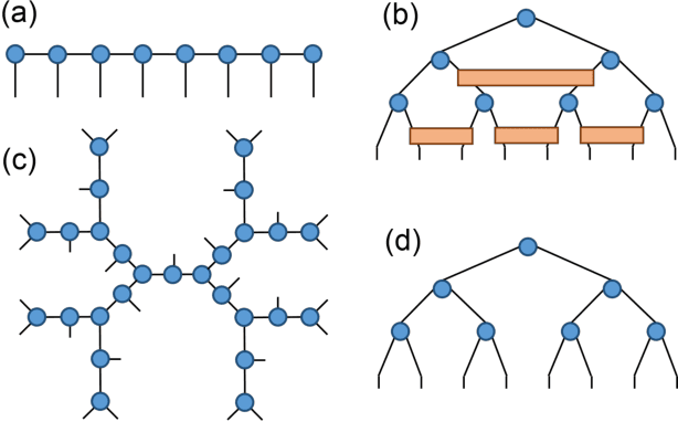 Figure 1 for TensorNetwork on TensorFlow: A Spin Chain Application Using Tree Tensor Networks