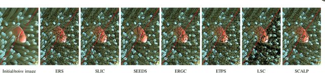 Figure 1 for Robust superpixels using color and contour features along linear path