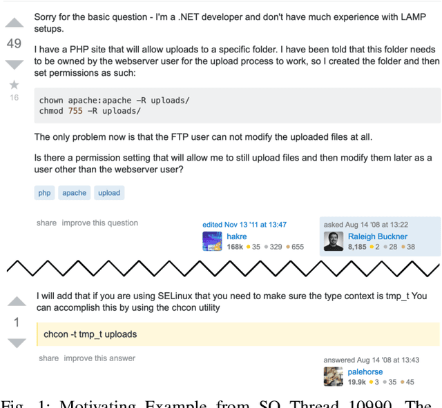 Figure 1 for Essential Sentences for Navigating Stack Overflow Answers