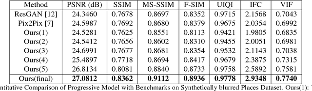 Figure 4 for Deep Generative Filter for Motion Deblurring