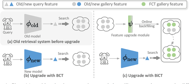 Figure 1 for Privacy-Preserving Model Upgrades with Bidirectional Compatible Training in Image Retrieval