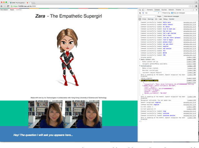 Figure 1 for Towards Empathetic Human-Robot Interactions