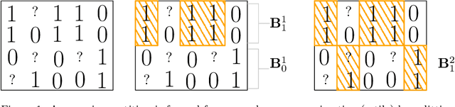 Figure 1 for A divide-and-conquer algorithm for binary matrix completion