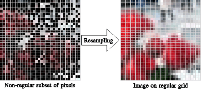 Figure 1 for Resampling Images to a Regular Grid from a Non-Regular Subset of Pixel Positions Using Frequency Selective Reconstruction