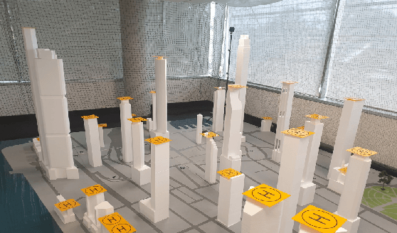 Figure 2 for Constraint-based Formation of Drone Swarms