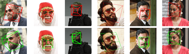 Figure 1 for Nose, eyes and ears: Head pose estimation by locating facial keypoints