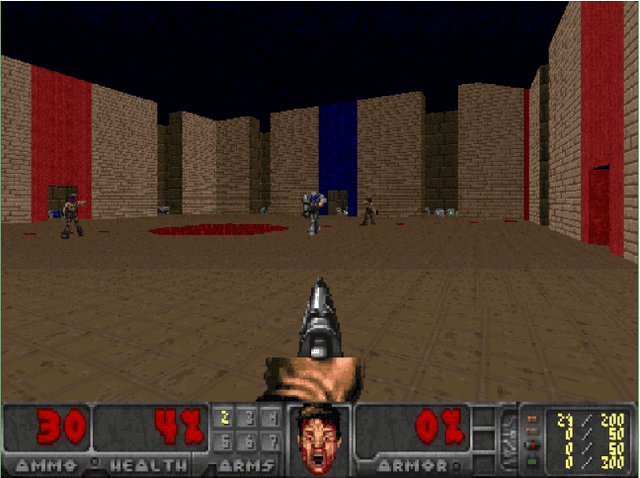 Figure 3 for Deep Reinforcement Learning From Raw Pixels in Doom