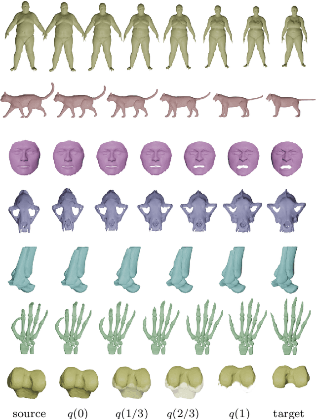 Figure 1 for Elastic shape analysis of surfaces with second-order Sobolev metrics: a comprehensive numerical framework