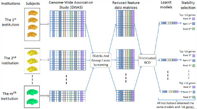 Figure 1 for Large-scale Feature Selection of Risk Genetic Factors for Alzheimer's Disease via Distributed Group Lasso Regression