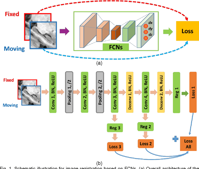 Figure 1 for Non-rigid image registration using fully convolutional networks with deep self-supervision
