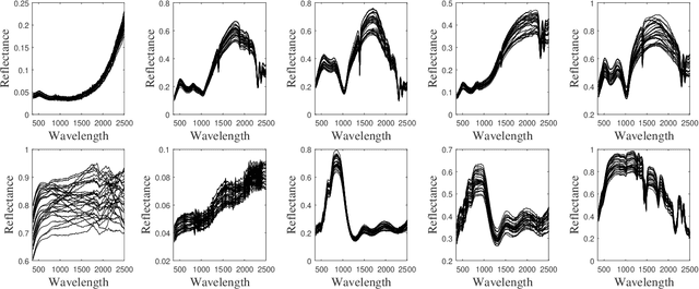 Figure 1 for Hyperspectral unmixing with spectral variability using adaptive bundles and double sparsity