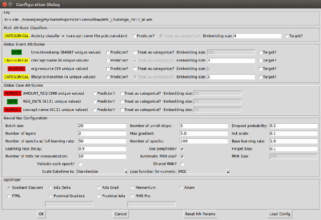 Figure 4 for XES Tensorflow - Process Prediction using the Tensorflow Deep-Learning Framework