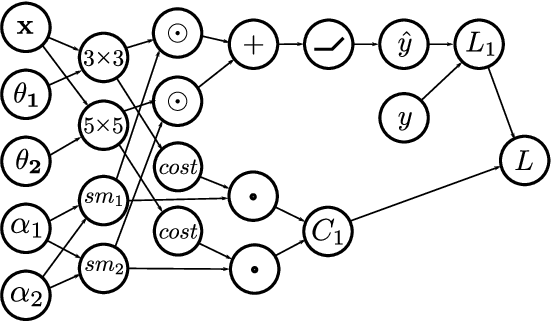 Figure 4 for RAPDARTS: Resource-Aware Progressive Differentiable Architecture Search