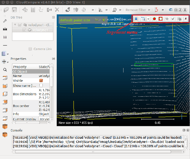 Figure 4 for Comparison and Evaluation of 2D and 3D Range Sensors