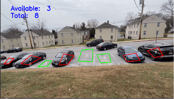 Figure 3 for Computer Vision Based Parking Optimization System