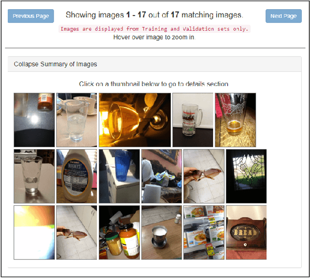 Figure 1 for VizWiz Dataset Browser: A Tool for Visualizing Machine Learning Datasets