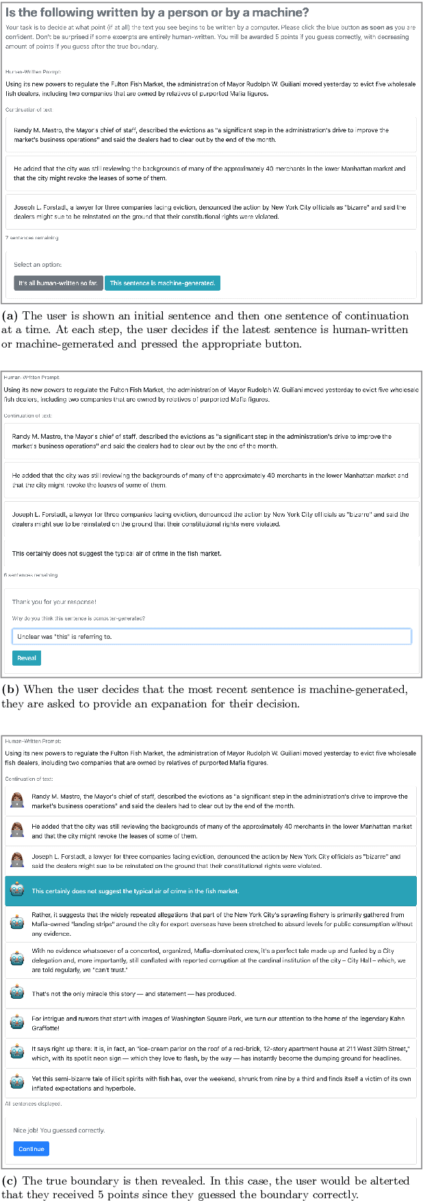 Figure 3 for RoFT: A Tool for Evaluating Human Detection of Machine-Generated Text