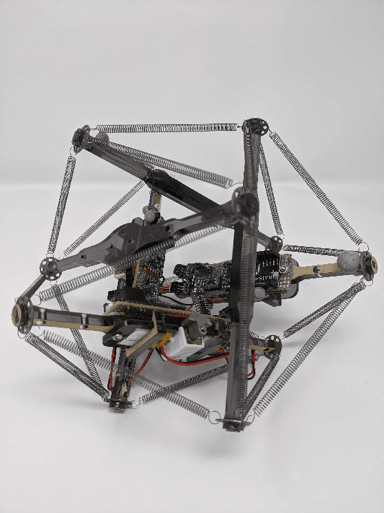 Figure 1 for Behavioral Repertoires for Soft Tensegrity Robots