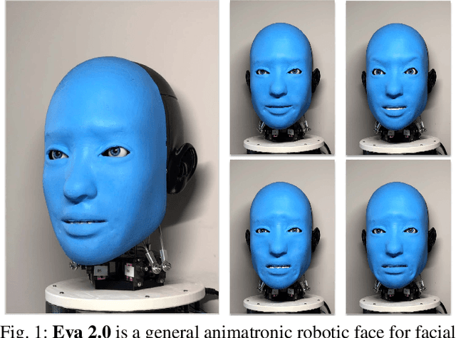 Figure 1 for Smile Like You Mean It: Driving Animatronic Robotic Face with Learned Models