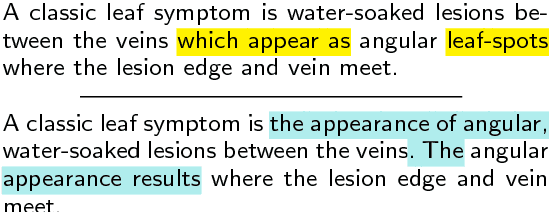 Figure 1 for Learning To Split and Rephrase From Wikipedia Edit History