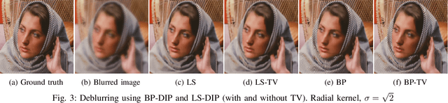 Figure 3 for BP-DIP: A Backprojection based Deep Image Prior