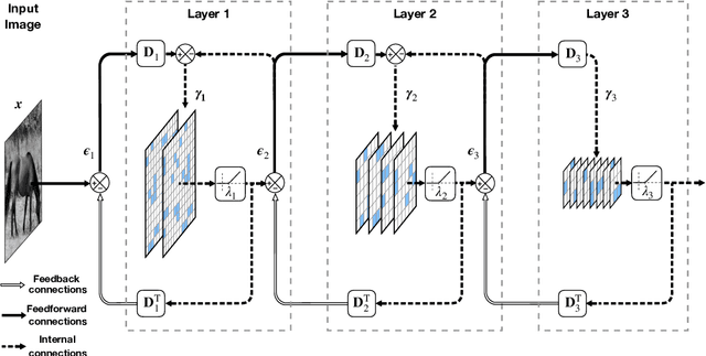 Figure 1 for Meaningful representations emerge from Sparse Deep Predictive Coding