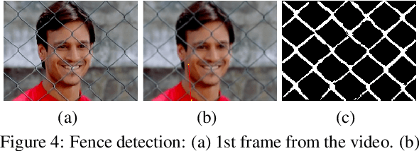 Figure 4 for Towards an Automated Image De-fencing Algorithm Using Sparsity