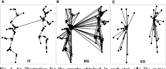 Figure 1 for Clustering based on the In-tree Graph Structure and Affinity Propagation