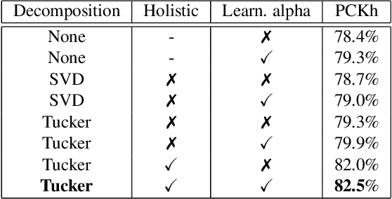 Figure 2 for Matrix and tensor decompositions for training binary neural networks