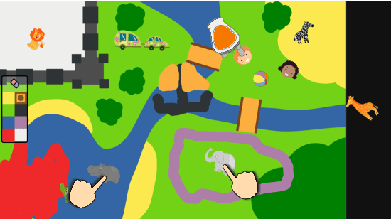 Figure 2 for The Free-play Sandbox: a Methodology for the Evaluation of Social Robotics and a Dataset of Social Interactions