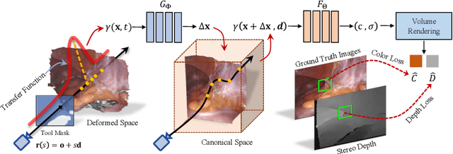 Figure 1 for Neural Rendering for Stereo 3D Reconstruction of Deformable Tissues in Robotic Surgery