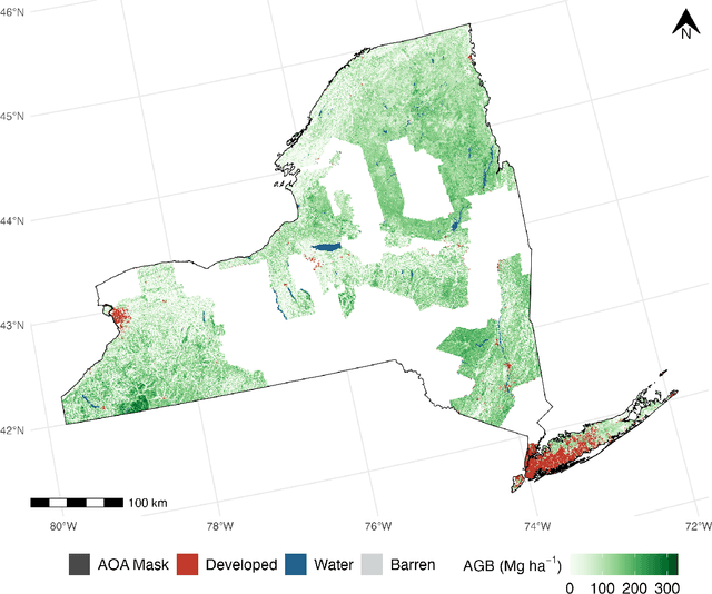 Figure 3 for High-resolution landscape-scale biomass mapping using a spatiotemporal patchwork of LiDAR coverages