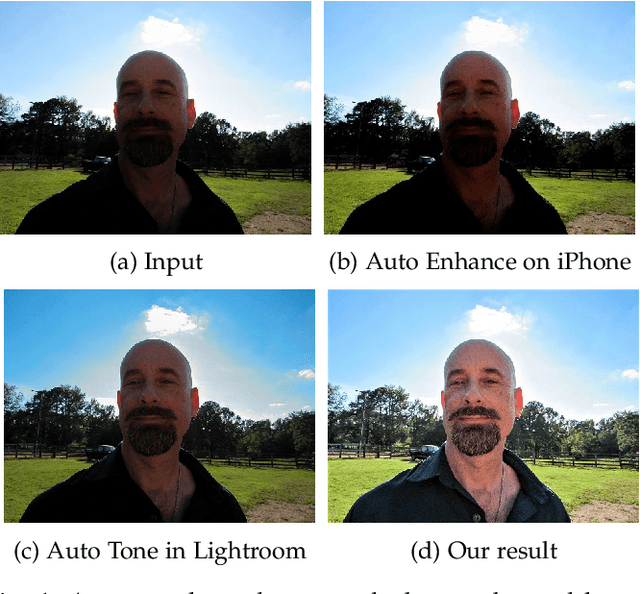 Figure 1 for Enhancing Underexposed Photos using Perceptually Bidirectional Similarity