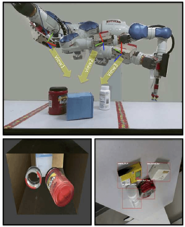 Figure 1 for A Self-supervised Learning System for Object Detection using Physics Simulation and Multi-view Pose Estimation